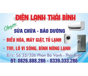 ĐIỆN LẠNH THÁI BÌNH