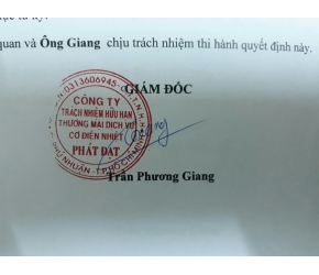 CÔNG TY TNHH TM DV CƠ ĐIỆN NHIỆT PHÁT ĐẠT (TRẦN PHƯƠNG GIANG)