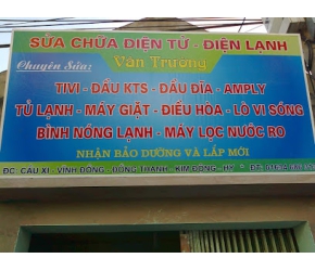 Sửa Chữa Điện Tử Điện Lạnh Vân Trường