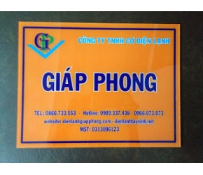 CÔNG TY TNHH CƠ ĐIỆN LẠNH GIÁP PHONG