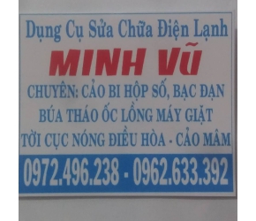 Dụng cụ sửa chữa điện lạnh Minh Vũ