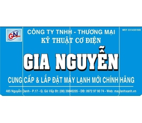 CÔNG TY TNHH TM KT CƠ ĐIỆN GIA NGUYỄN ( NGUYỄN DUY NHẤT)