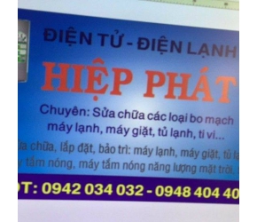 Điện tử điện lạnh Hiệp Phát