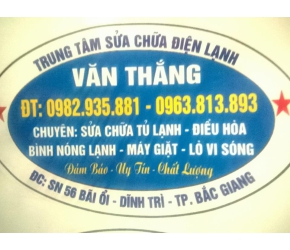 Trung tâm sửa chữa điện lạnh Văn Thắng