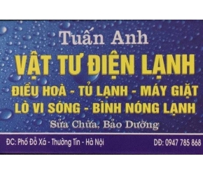 VẬT TƯ ĐIỆN LẠNH TUẤN ANH