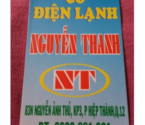 ĐIỆN LẠNH NGUYỄN THANH (TRẦN QUỐC HẢO)